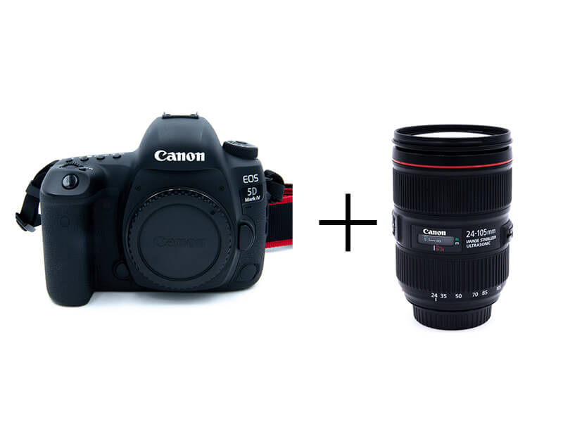 Canon 万能フルサイズ一眼レフ&万能ズームセット