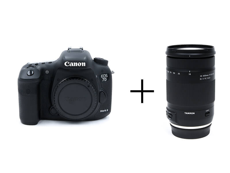 Canon 高速連写一眼レフ＆高倍率ズームセット　EOS 7D Mark II + 18-400mm F/3.5-6.3