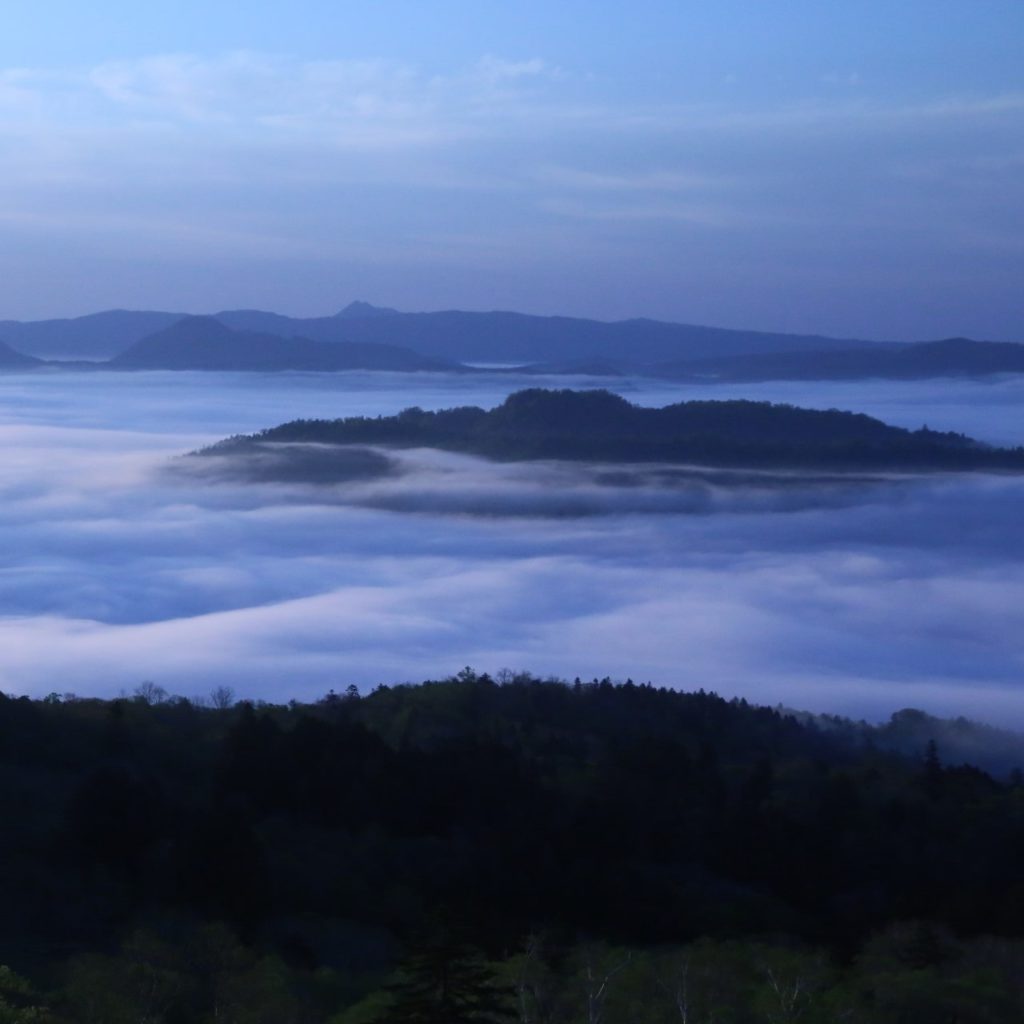 屈斜路湖の雲海