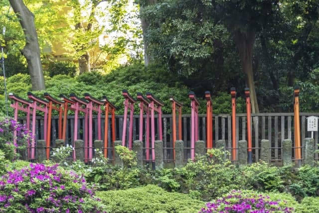 根津神社の千本鳥居