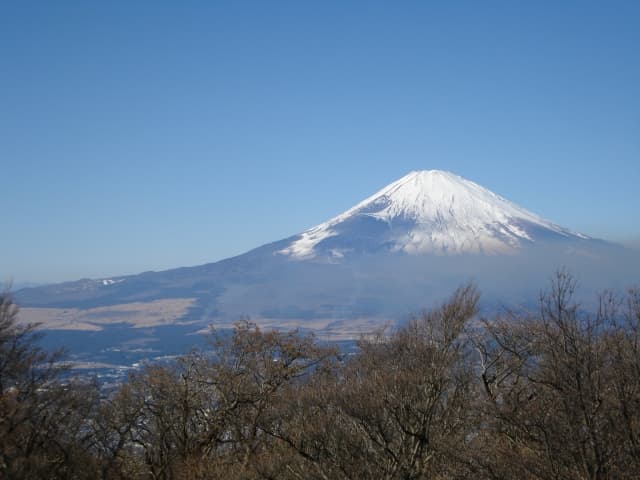 金時山から見た富士山