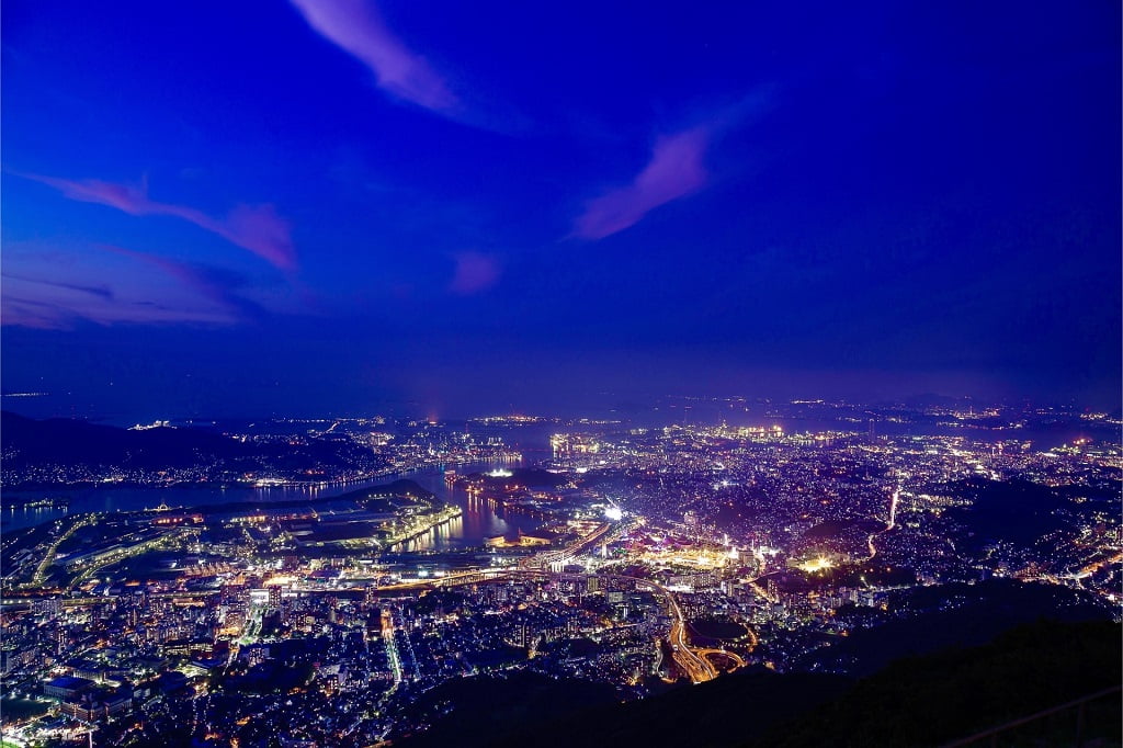 皿倉山の夜景