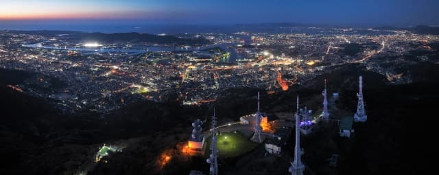 皿倉山からの夜景