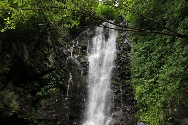 取立山の大滝