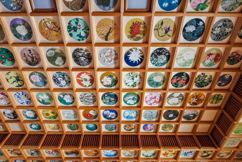 橘寺　天井画
