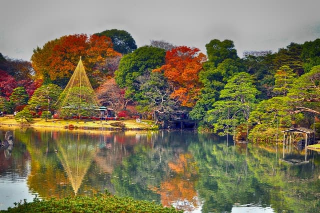 六義園の紅葉