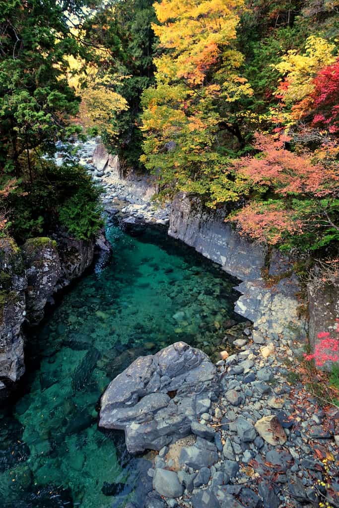 阿寺渓谷