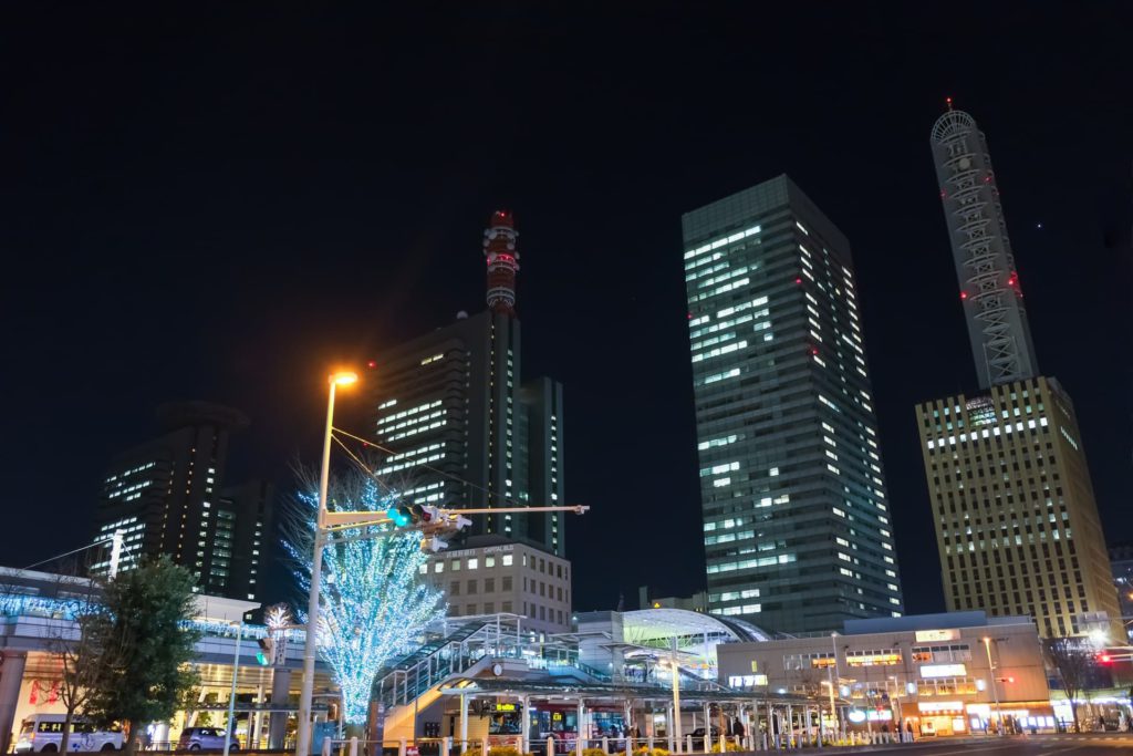 さいたま新都心の夜景