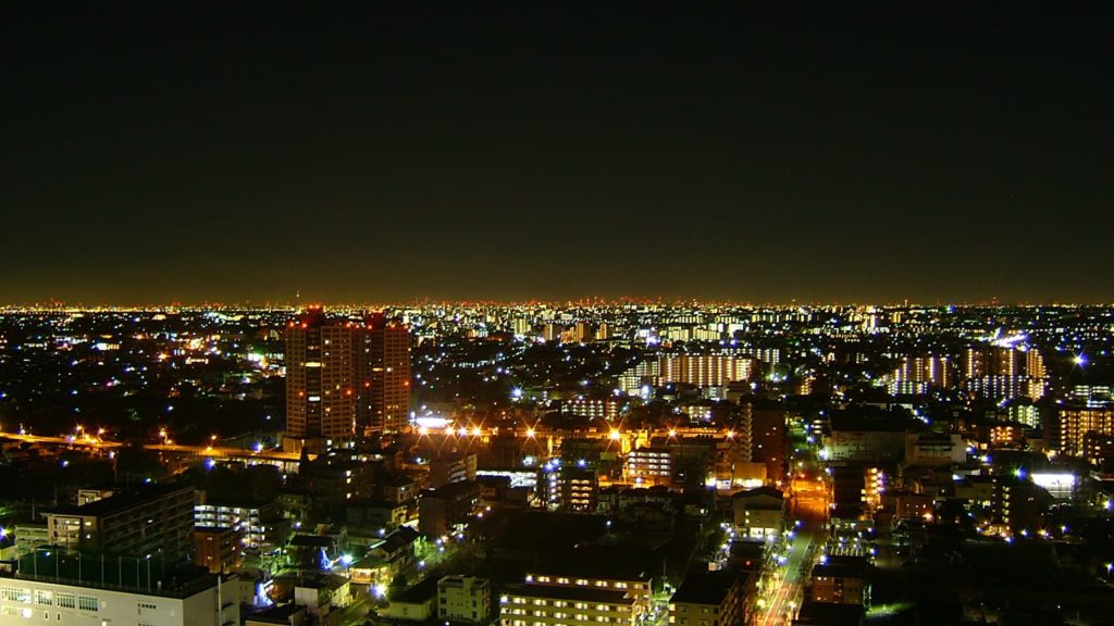 埼玉県の夜景の特徴