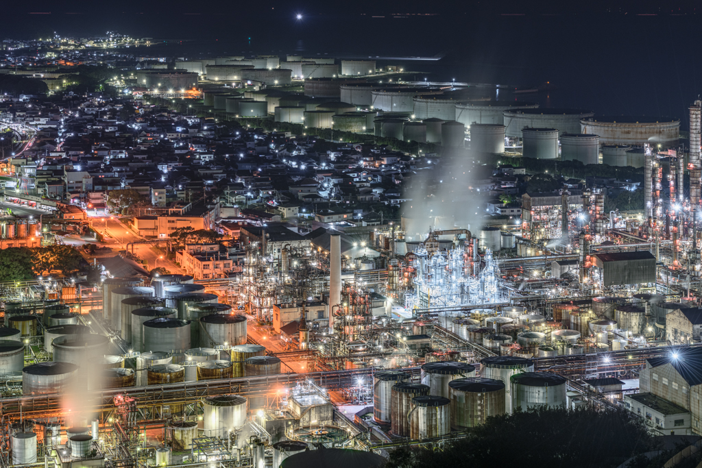 和歌山の工場夜景
