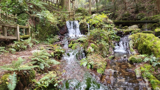 瓜割の滝