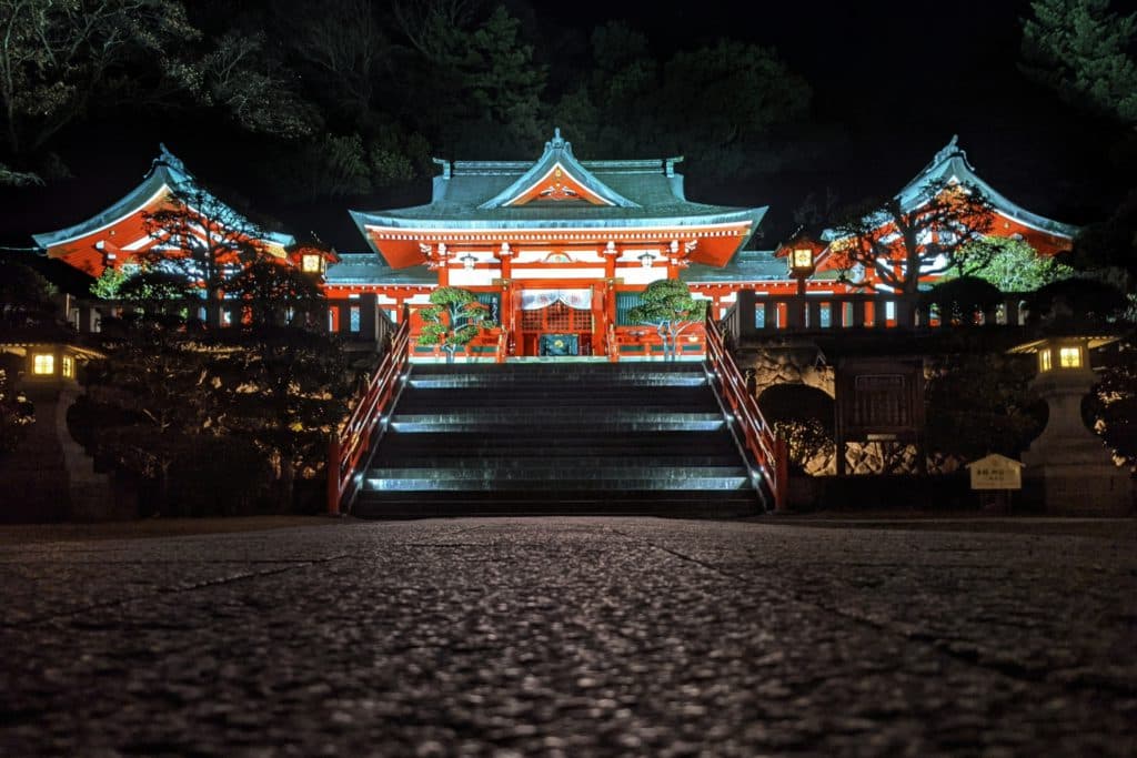 織姫神社の本殿