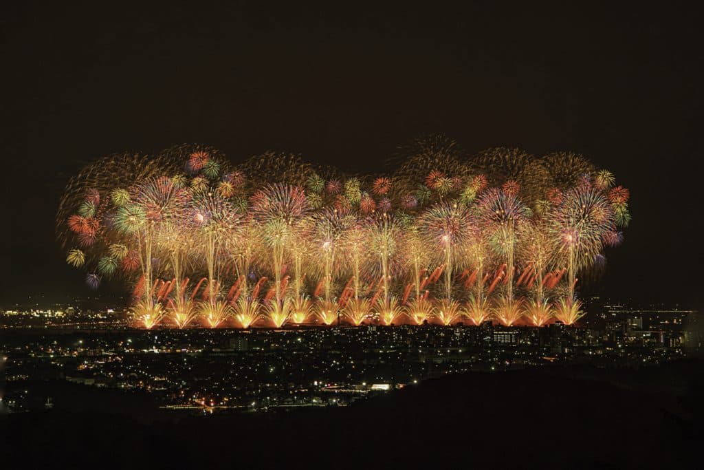 長岡まつりの花火