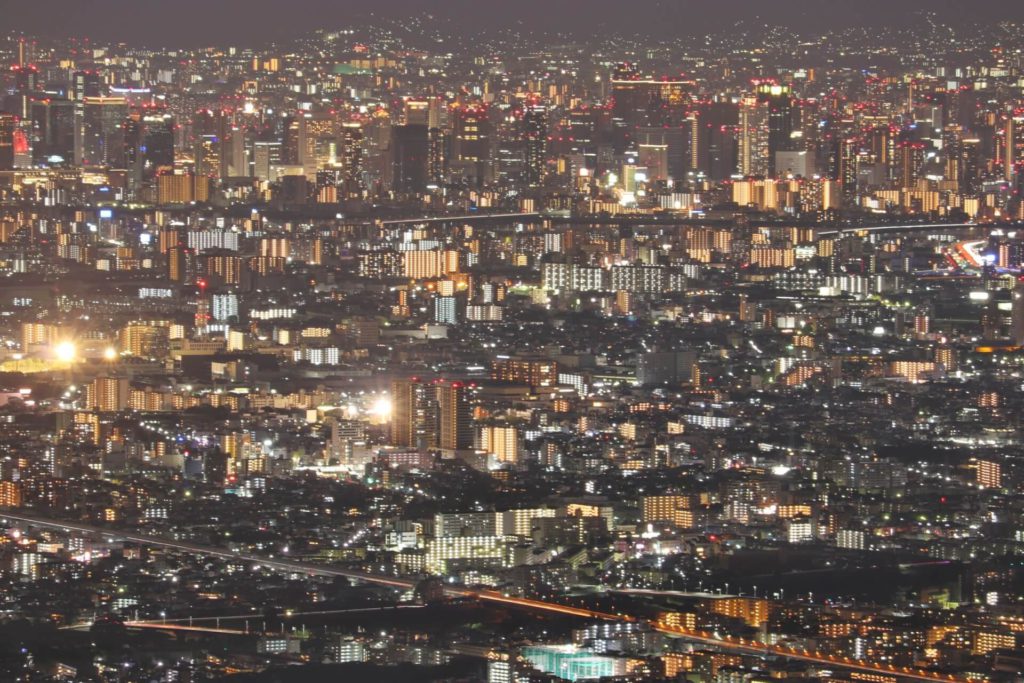 東六甲展望台からの夜景