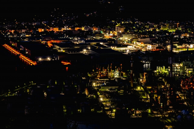 地蔵峰寺からの夜景
