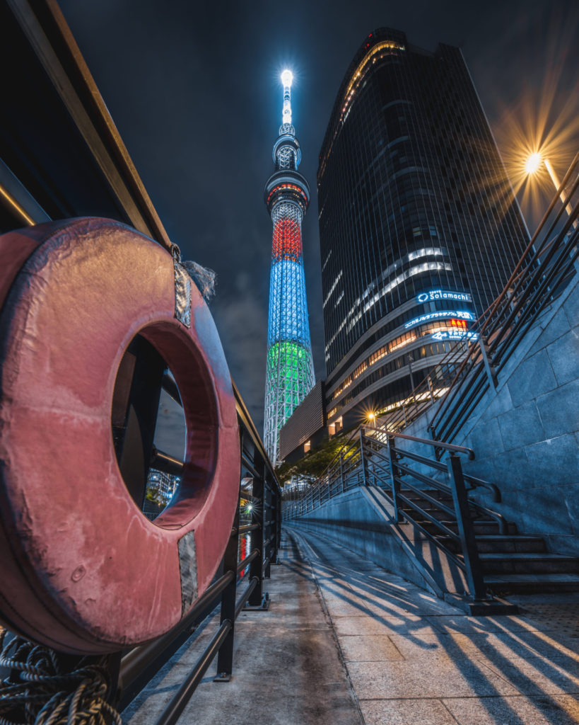 東京スカイツリーの夜景