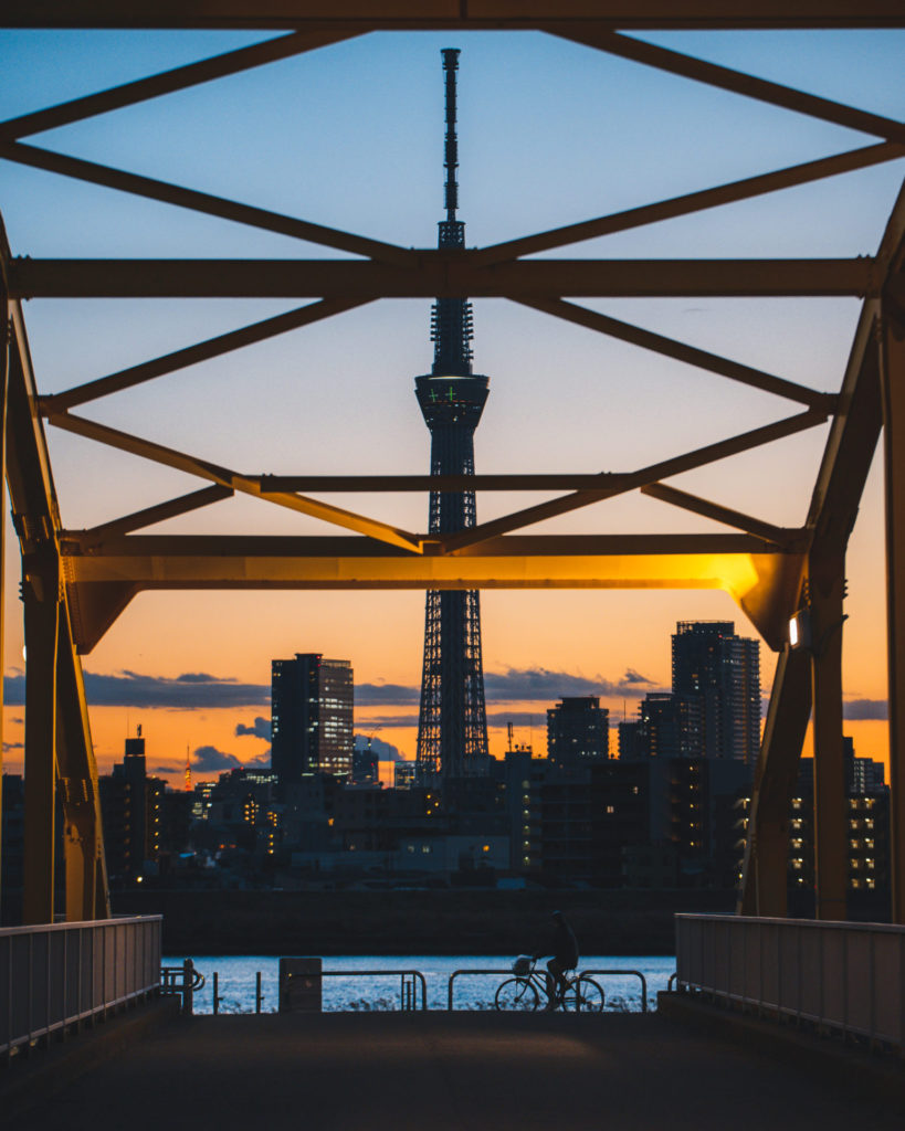東京スカイツリーの夜景