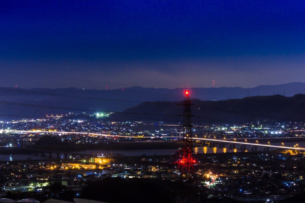円通寺からの夜景
