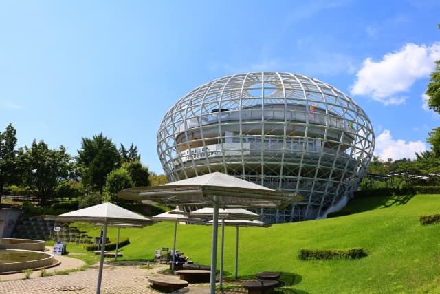 笛吹川フルーツ公園の日中の写真