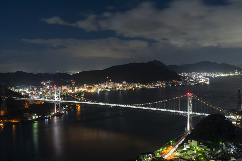 火の山公園からの夜景