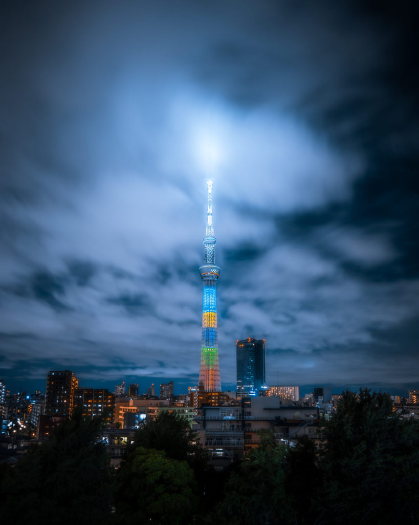 東京スカイツリー 夜景