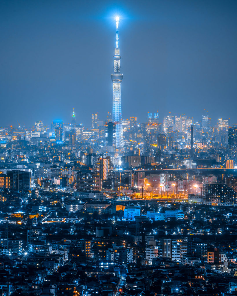 東京スカイツリー 夜景