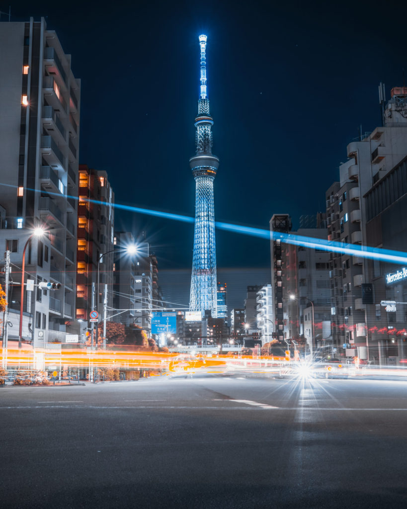 東京スカイツリー 夜景