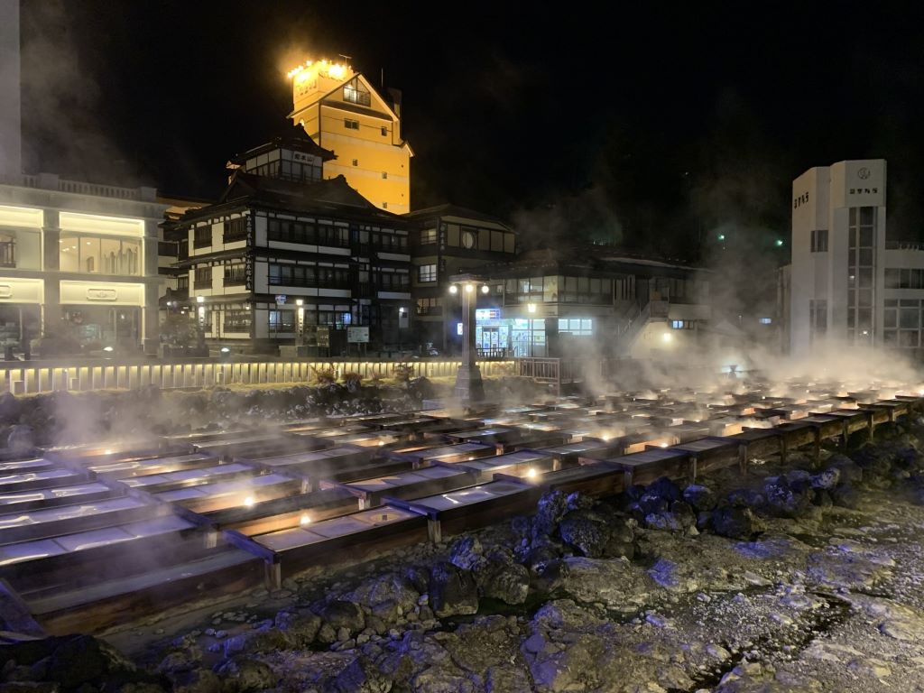 草津温泉 湯畑