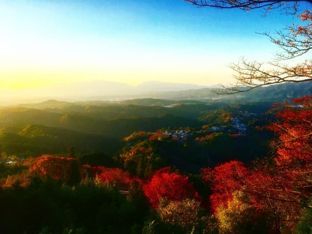 吉野山の紅葉