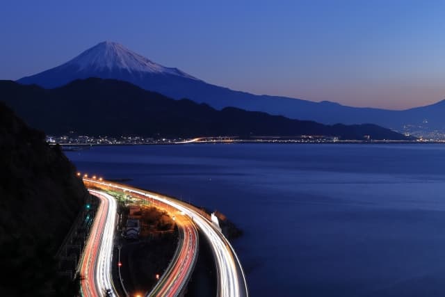 薩埵峠の夜景