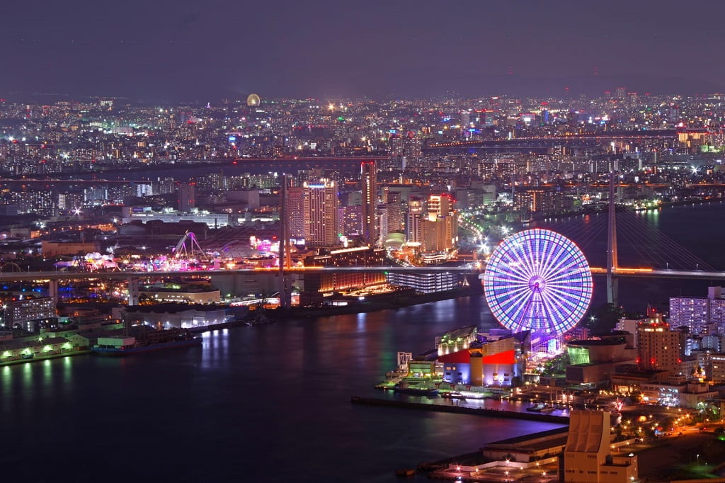 さきしまコスモタワー 夜景