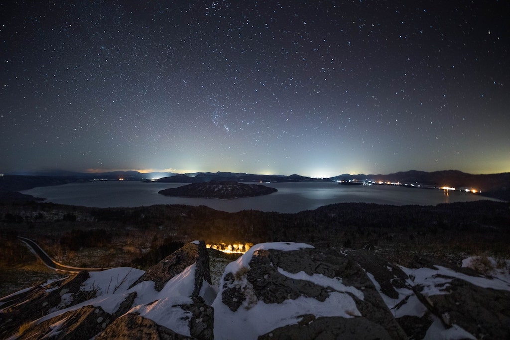 美幌峠の星空