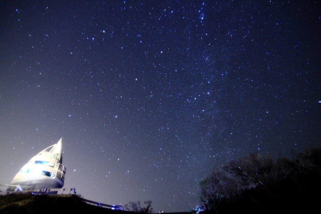 古宇利島の星空