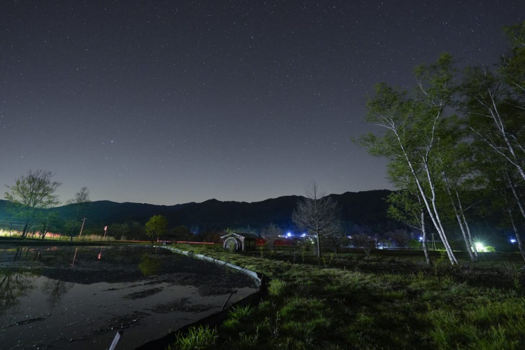 α7Ⅳで撮影した星空