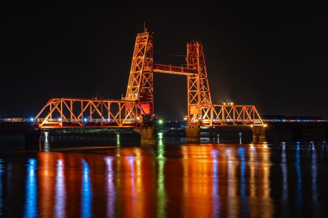 筑後川昇開橋（福岡県大川市・佐賀県佐賀市諸富町）｜写真撮影スポットレビュー